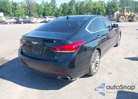 2015 Hyundai Genesis 3.8 из США, поврежденный, VIN KMHGN4JE8FU063281